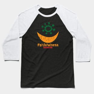 Faithfulness | Adinkra Symbol | Afrocentric Symbol Baseball T-Shirt